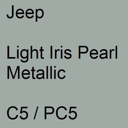 Jeep, Light Iris Pearl Metallic, C5 / PC5.